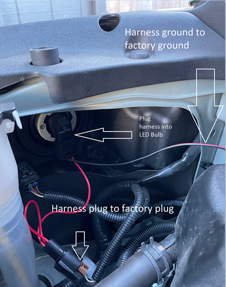 4Runner DRL Harness